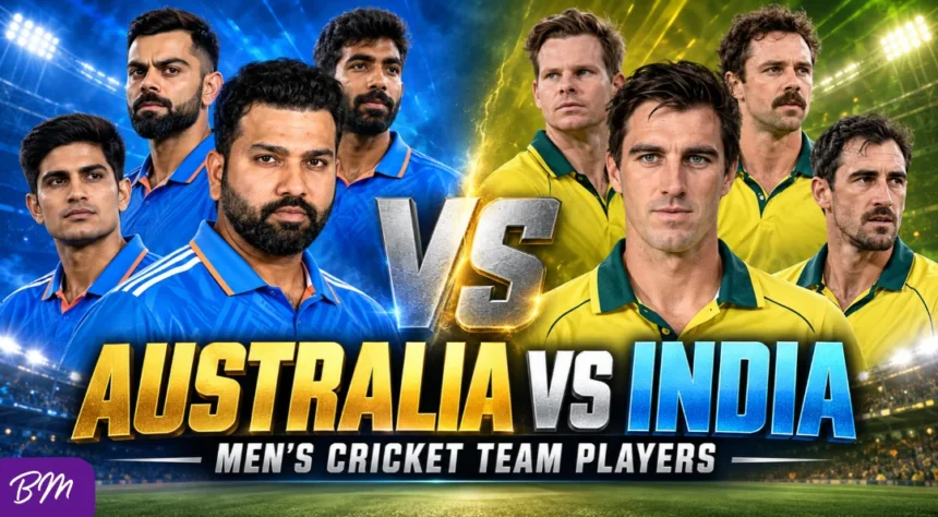 Australia Men vs India Cricket Team Players and Squads