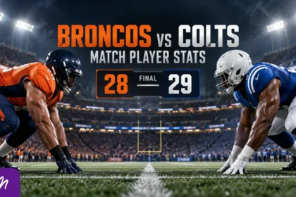 denver broncos vs indianapolis colts match player stats
