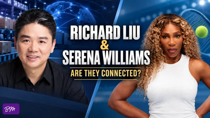richard liu and serena williams