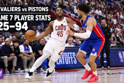 cleveland cavaliers vs detroit pistons match player stats